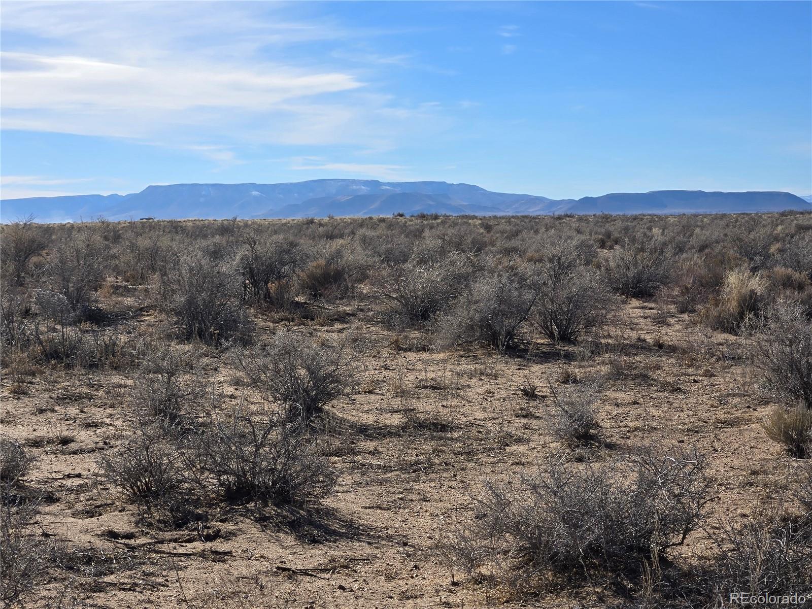 Lot 14 Traves Road Blanca, CO 81123 - Photo 3 of 6 a view of a dry yard with mountains in the background