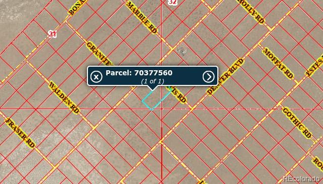 Lot 14 Traves Road Blanca, CO 81123 - Photo 6 of 6 a close up view of a street