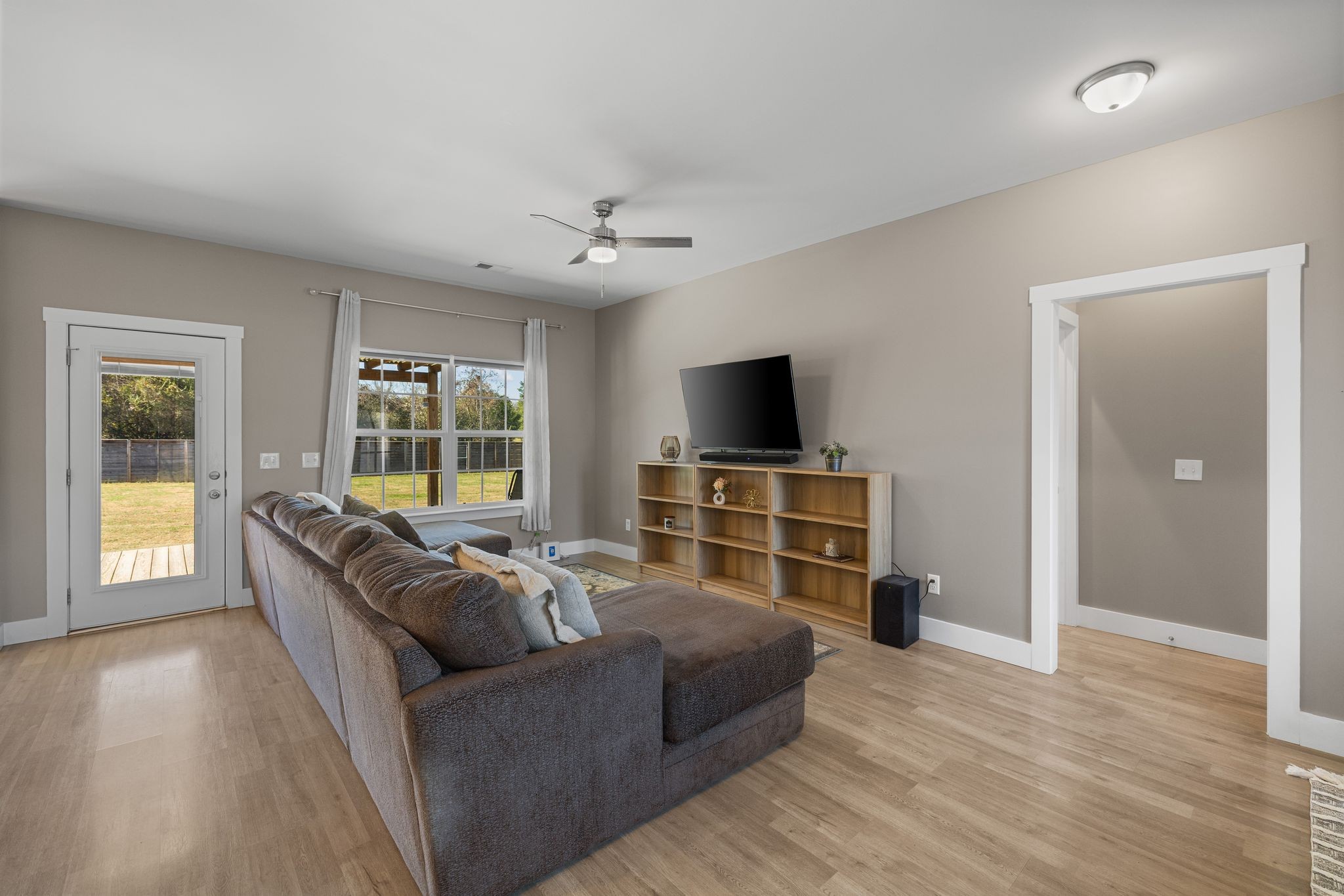 3200 Rucker Road Christiana, TN 37037 - Photo 16 of 31 a living room with furniture and a flat screen tv
