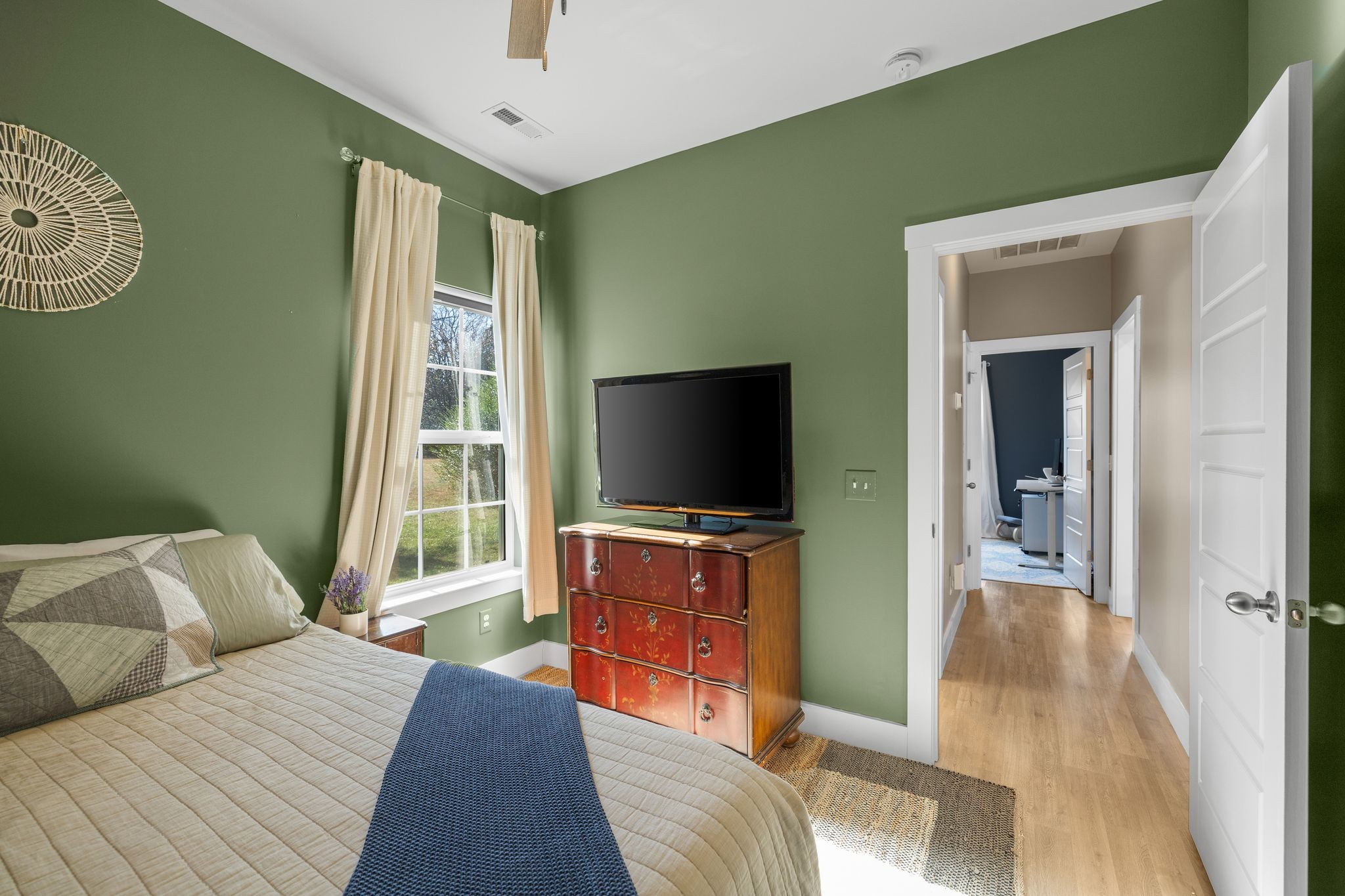 3200 Rucker Road Christiana, TN 37037 - Photo 21 of 31 a bedroom with furniture and a flat screen tv