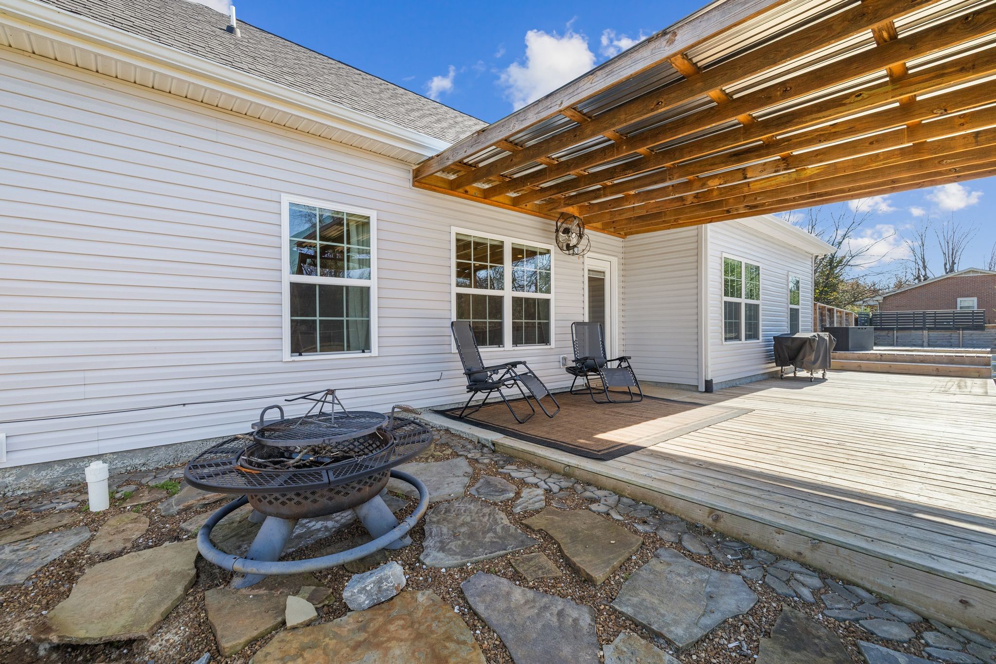 3200 Rucker Road Christiana, TN 37037 - Photo 25 of 31 a backyard of a house with seating space