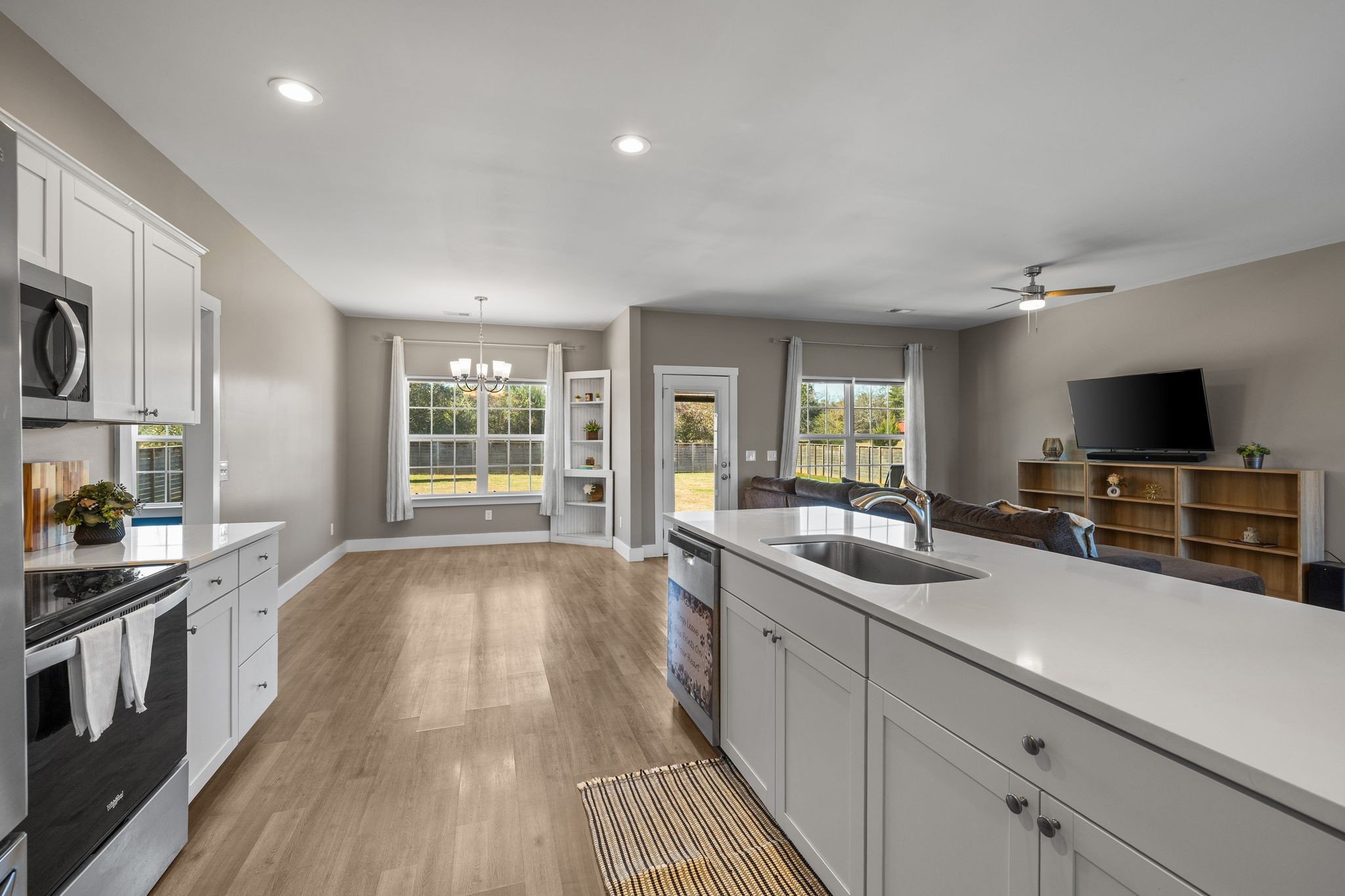 3200 Rucker Road Christiana, TN 37037 - Photo 9 of 31 a large kitchen with a large counter top appliances and cabinets
