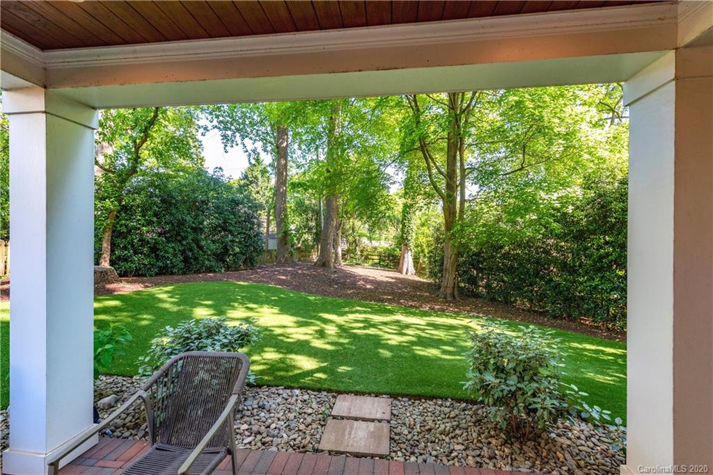 1315 Lilac Road Charlotte, NC 28209 - Photo 38 of 48 a view of a yard with large trees
