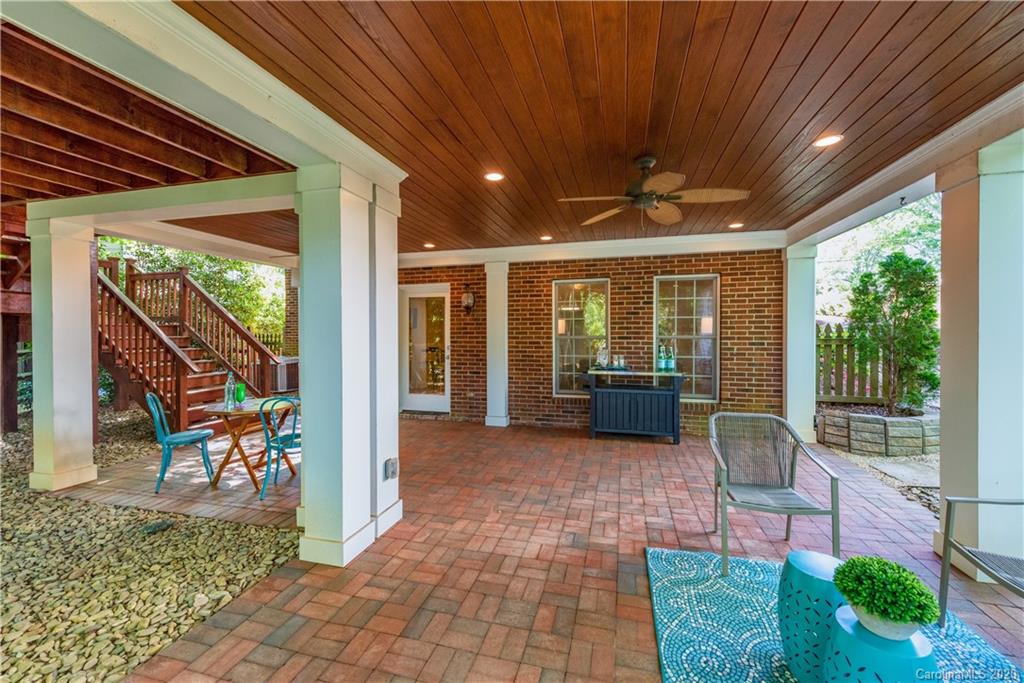 1315 Lilac Road Charlotte, NC 28209 - Photo 39 of 48 a building outdoor space with patio furniture and potted plants