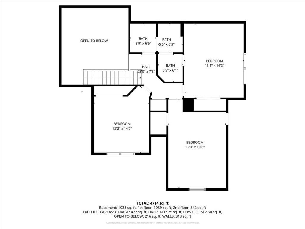 8905 Bethel Road Gainesville, GA 30506 - Photo 71 of 72 a picture of a wall with a white wall and a painting