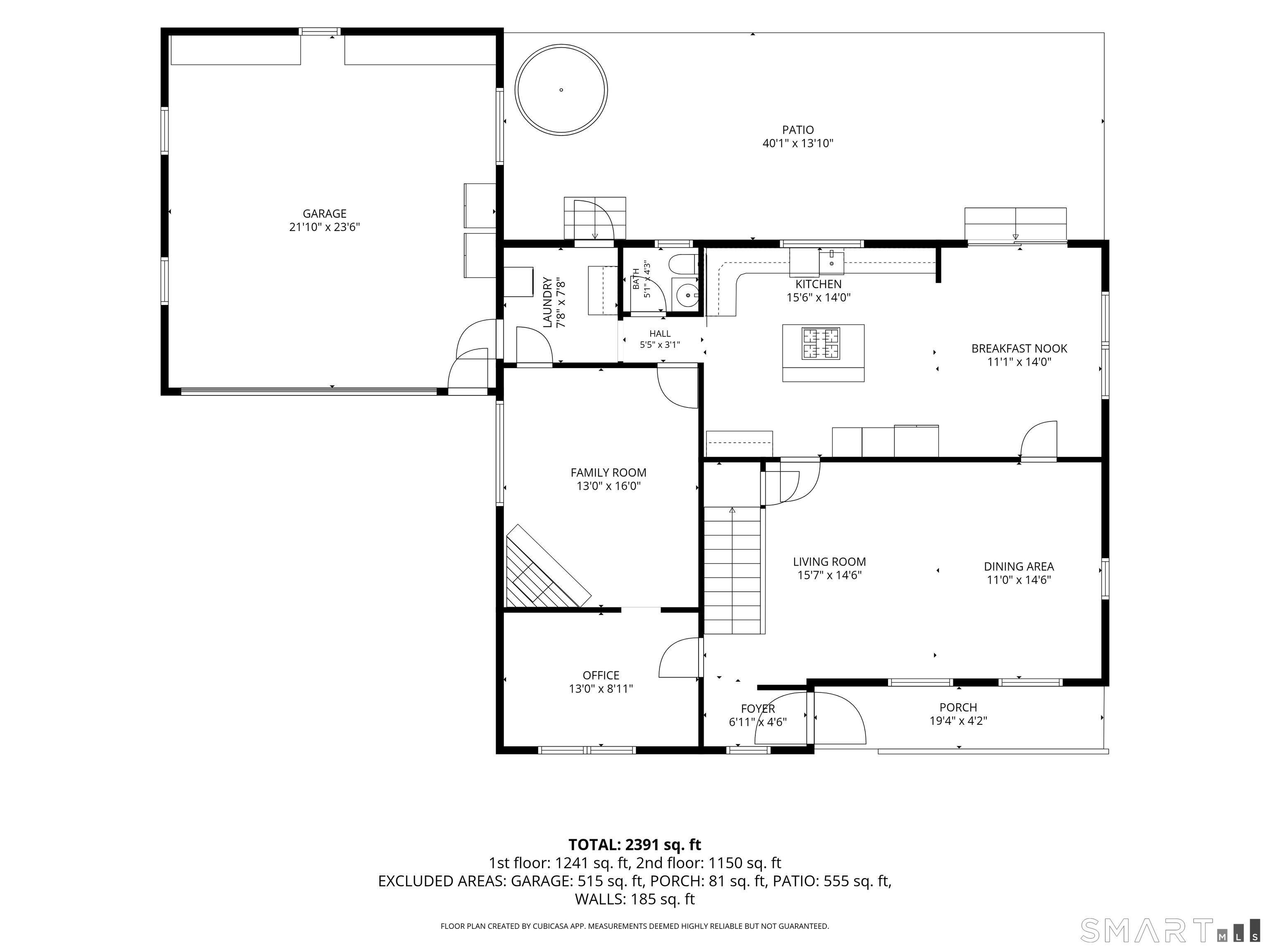 40 Ivy Hill Road Ridgefield, CT 06877 - Photo 38 of 38 Main level floor plan