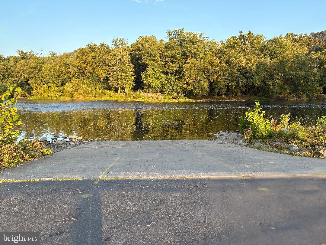 0 East River Road Lewistown, PA 17044 - Photo 14 of 14 Serene lakeside launch point at sunset.