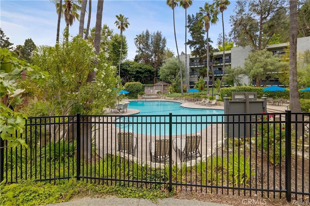 3605 West Hidden Lane, Unit 309 Rolling Hills Estates, CA 90274 - Photo 36 of 37 a view of a balcony with a floor to ceiling window