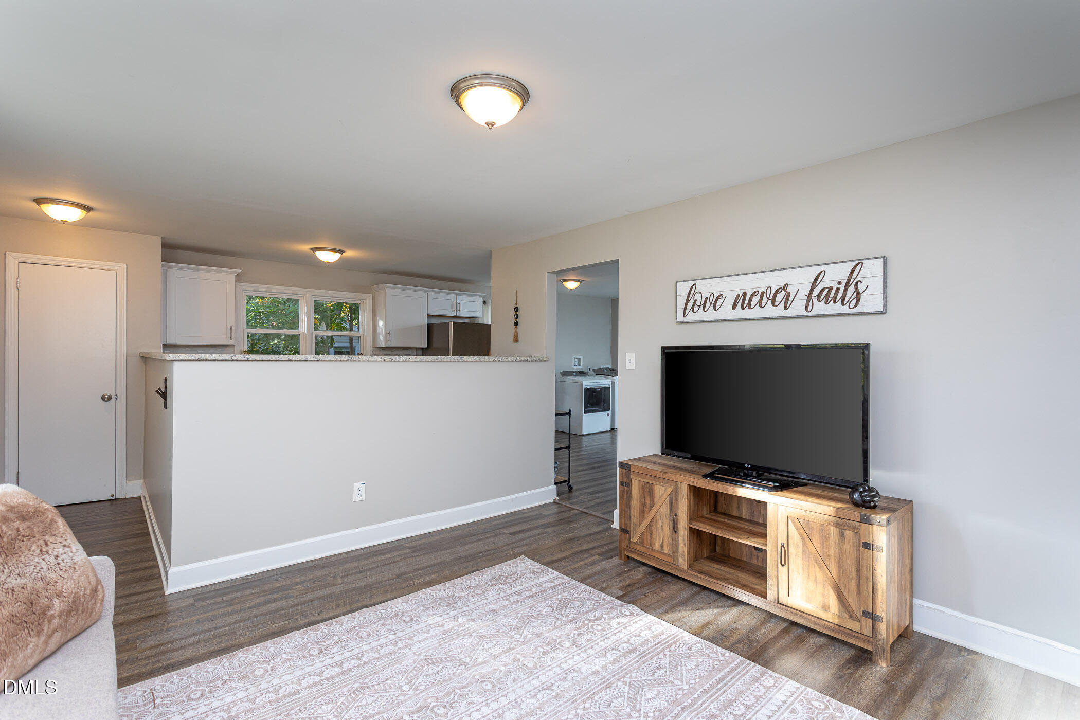 10222 South Chestnut Street Middlesex, NC 27557 - Photo 2 of 21 Living Room with Natural Light