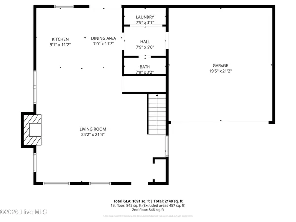 $305,000 | 312 Holbrook Lane, Hubert, NC 28539