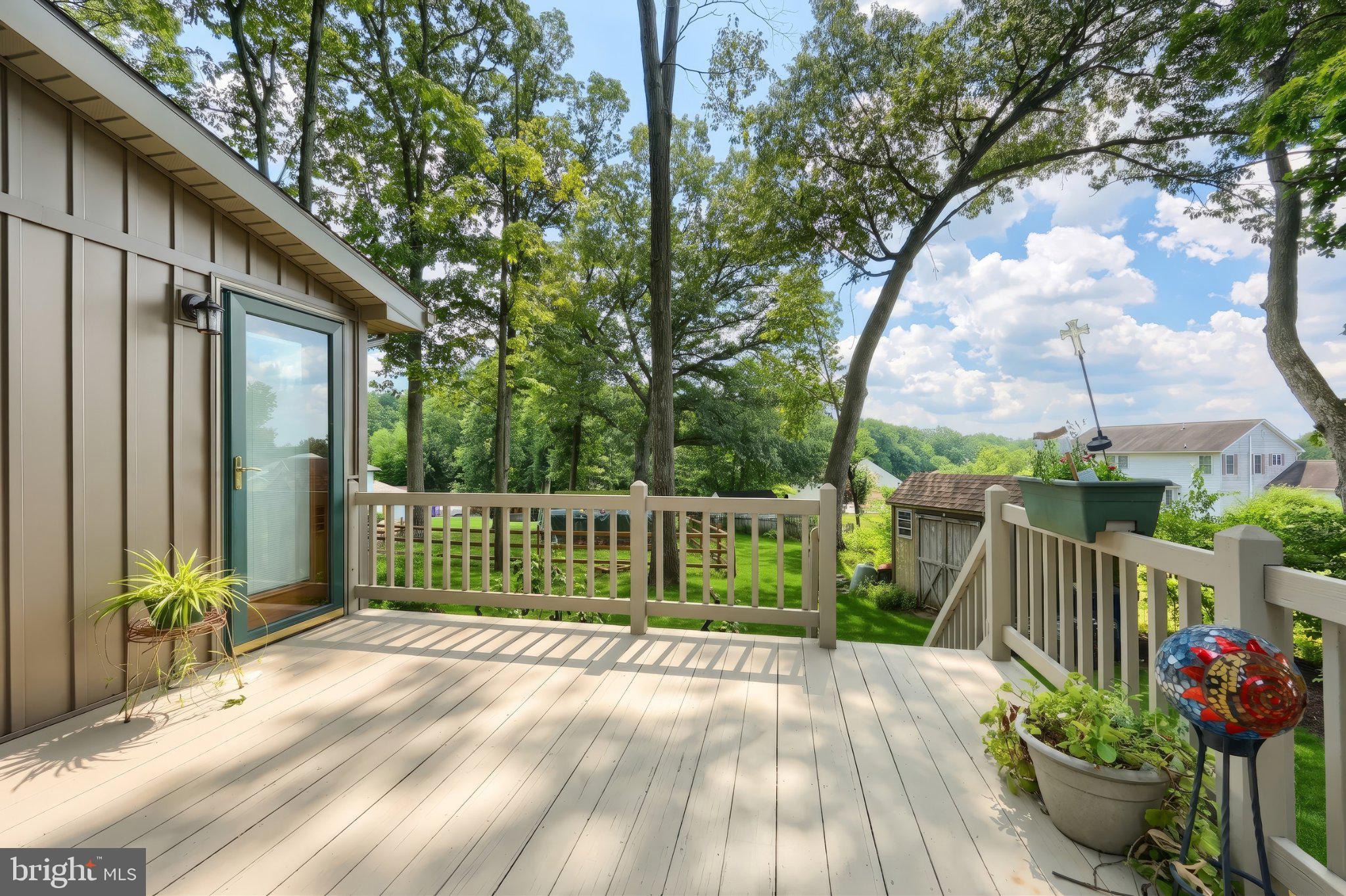 468 Fairview Drive Hanover, PA 17331 - Photo 10 of 42 Serene deck with lush green views.