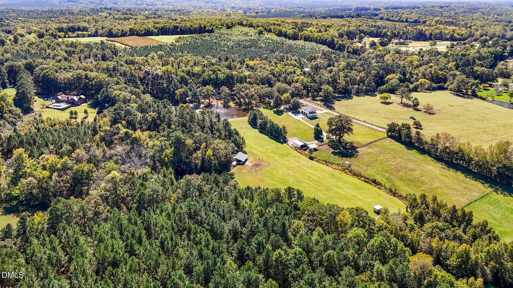220 Epps Clark Road Siler City, NC 27344 - Photo 17 of 55 an aerial view of residential houses with outdoor space