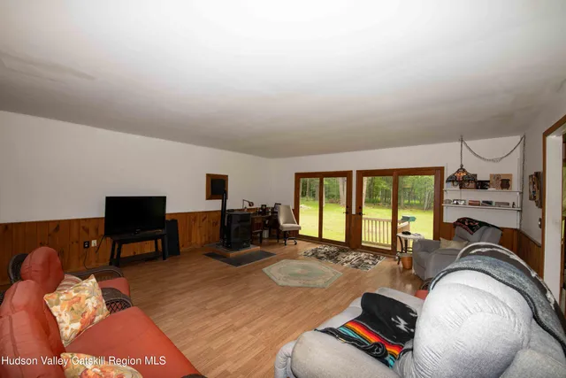 a bed room with a bed and a couch