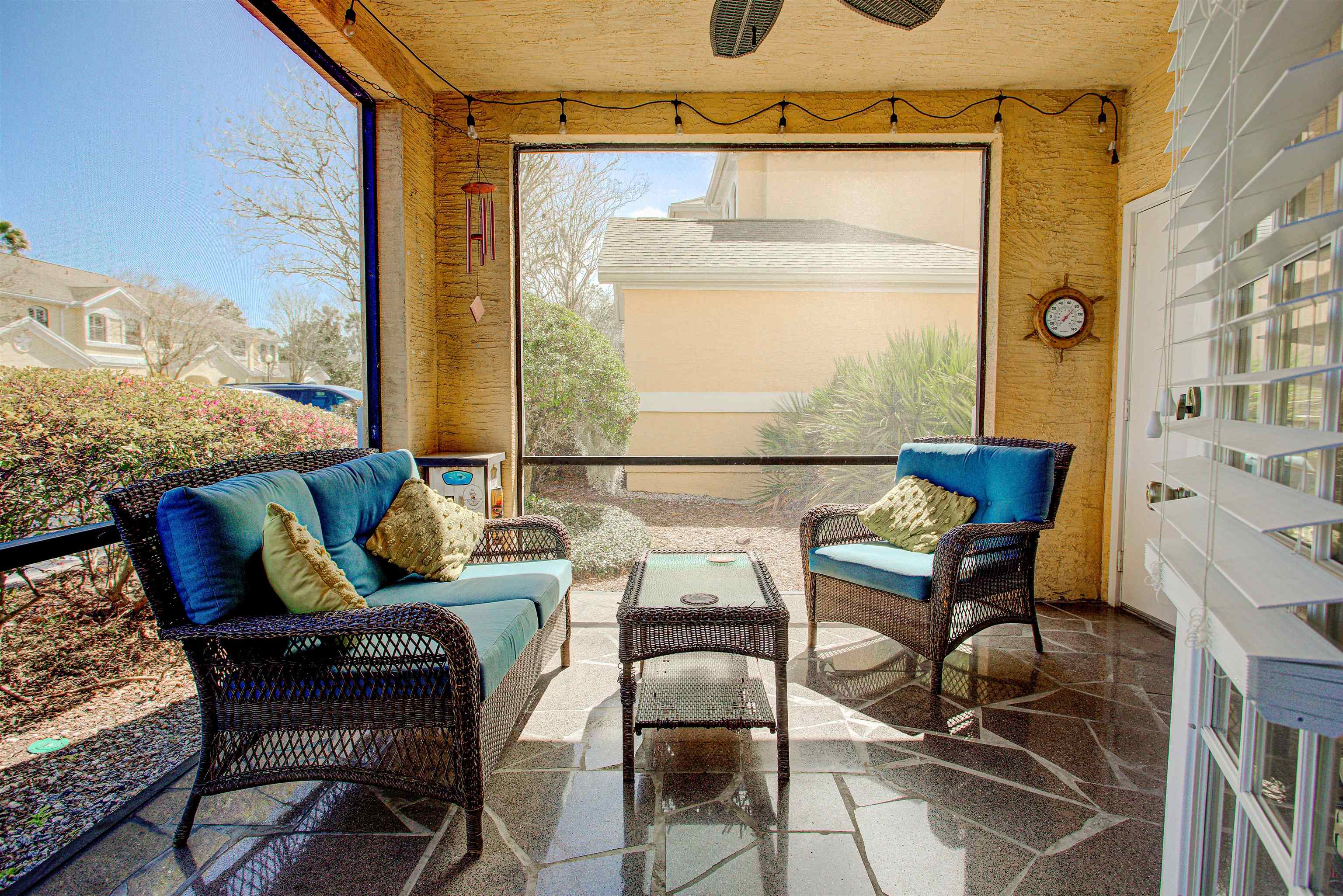 1800 Vista Cove Road St. Augustine, FL 32084 - Photo 40 of 69 Sunroom with outdoor furniture
