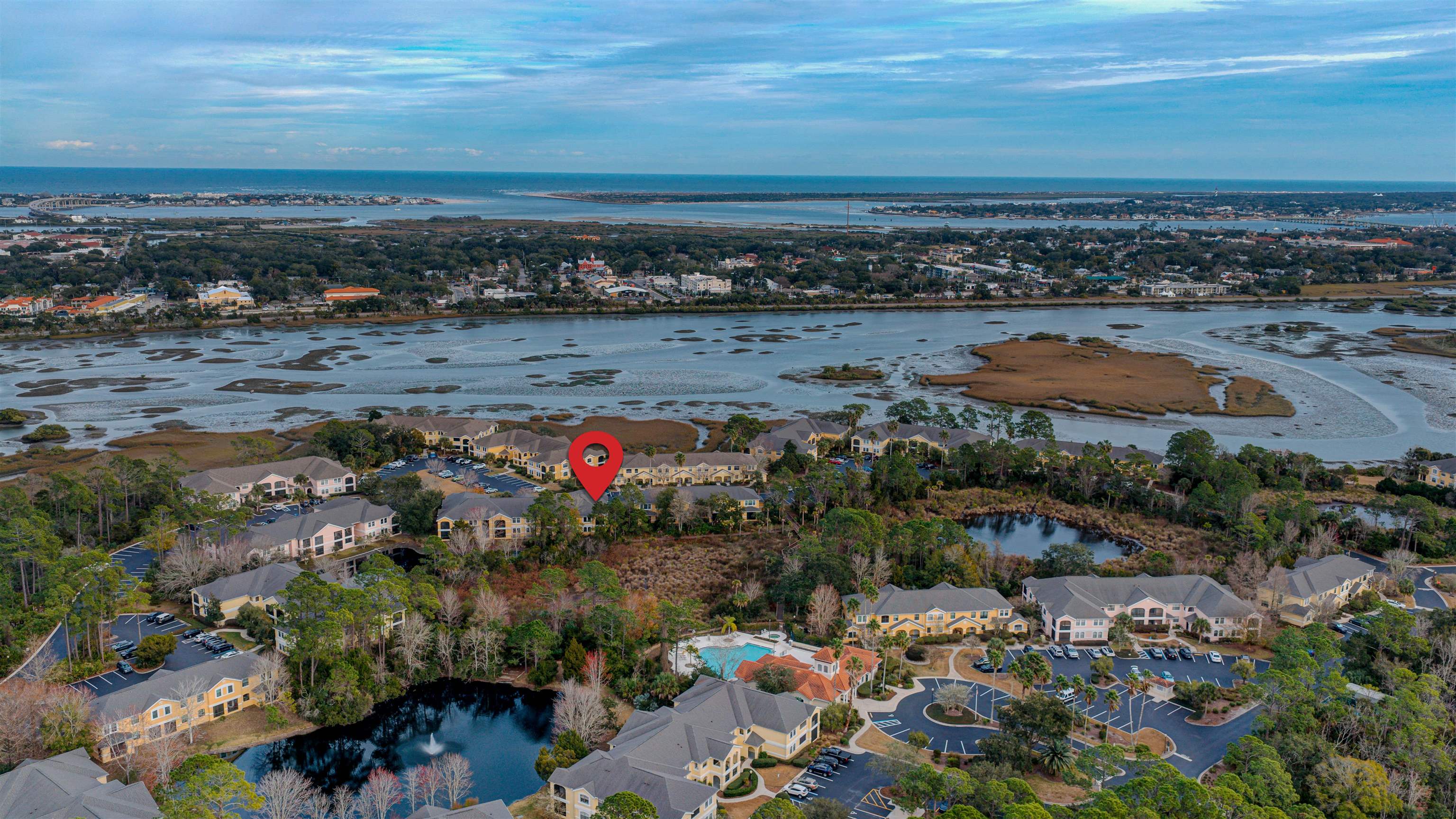 1800 Vista Cove Road St. Augustine, FL 32084 - Photo 50 of 69 View of property location with a nearby body of water and nearby suburban area