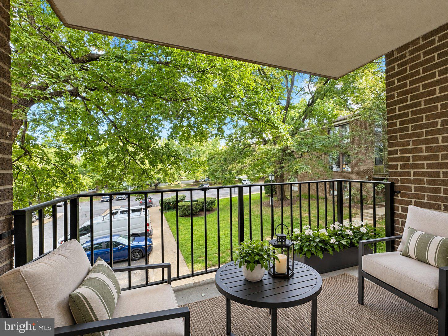 17804 Buehler Road, Unit 2B2 Olney, MD 20832 - Photo 13 of 13 Balcony is virtually staged