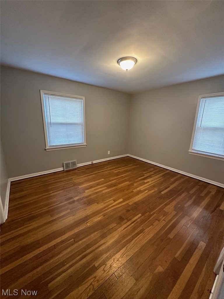 4994 North Barton Road Cleveland, OH 44124 - Photo 14 of 28 Spare room with dark hardwood / wood-style flooring