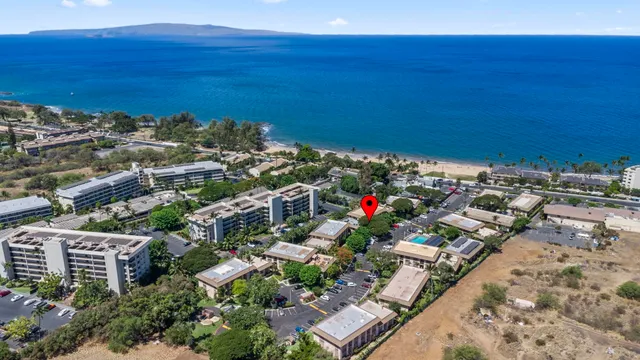 a city view with tall buildings