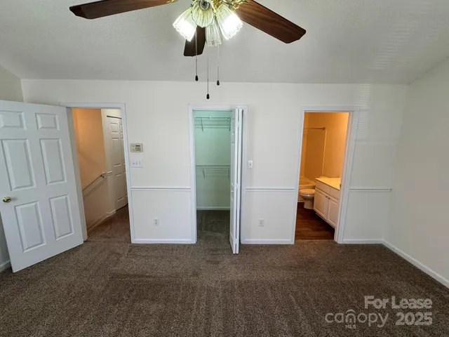 a view of a room with an empty space