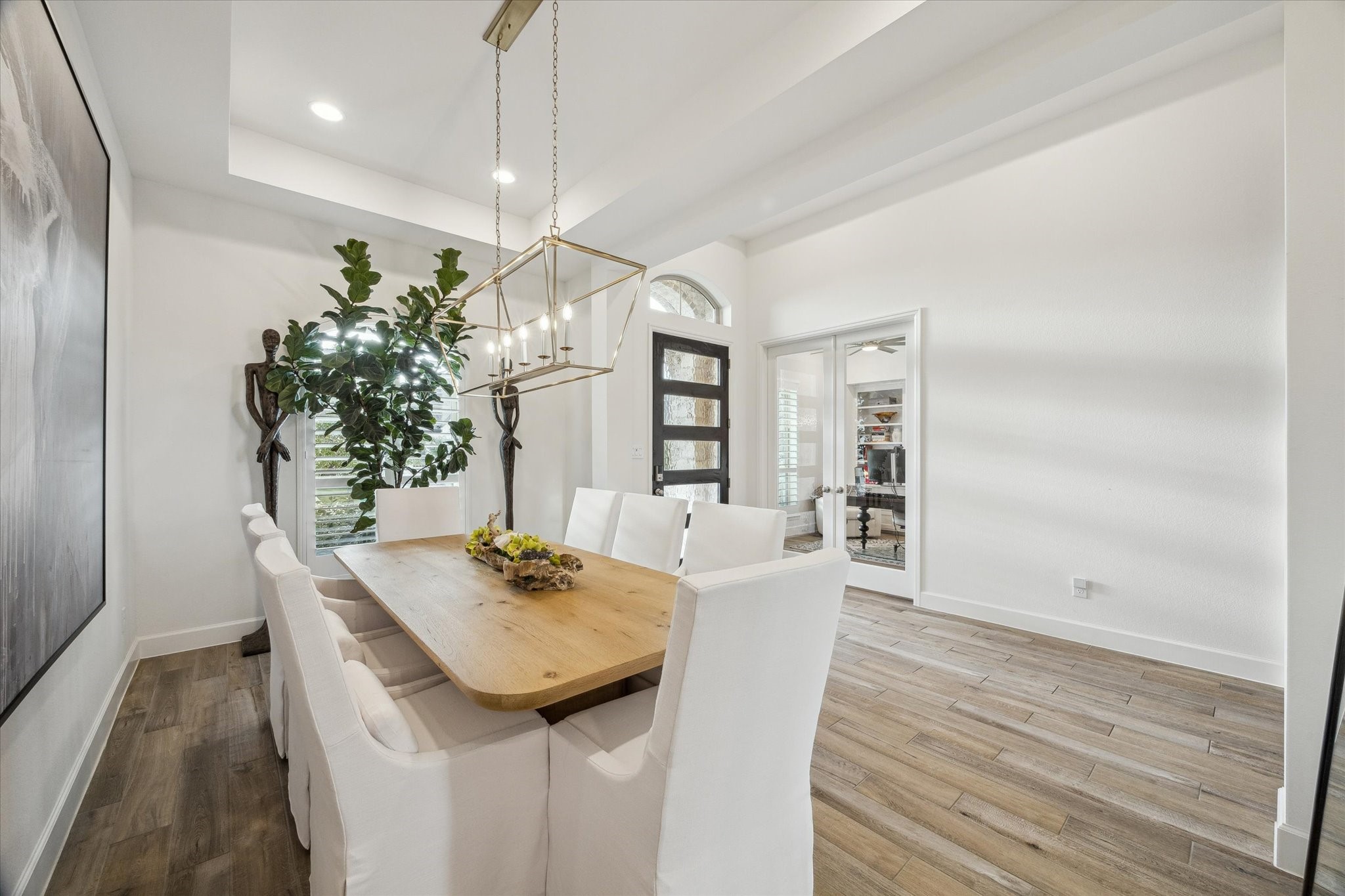 9823 Chapman Trail Manvel, TX 77578 - Photo 6 of 47 Just across the entryway, French doors to a private study.