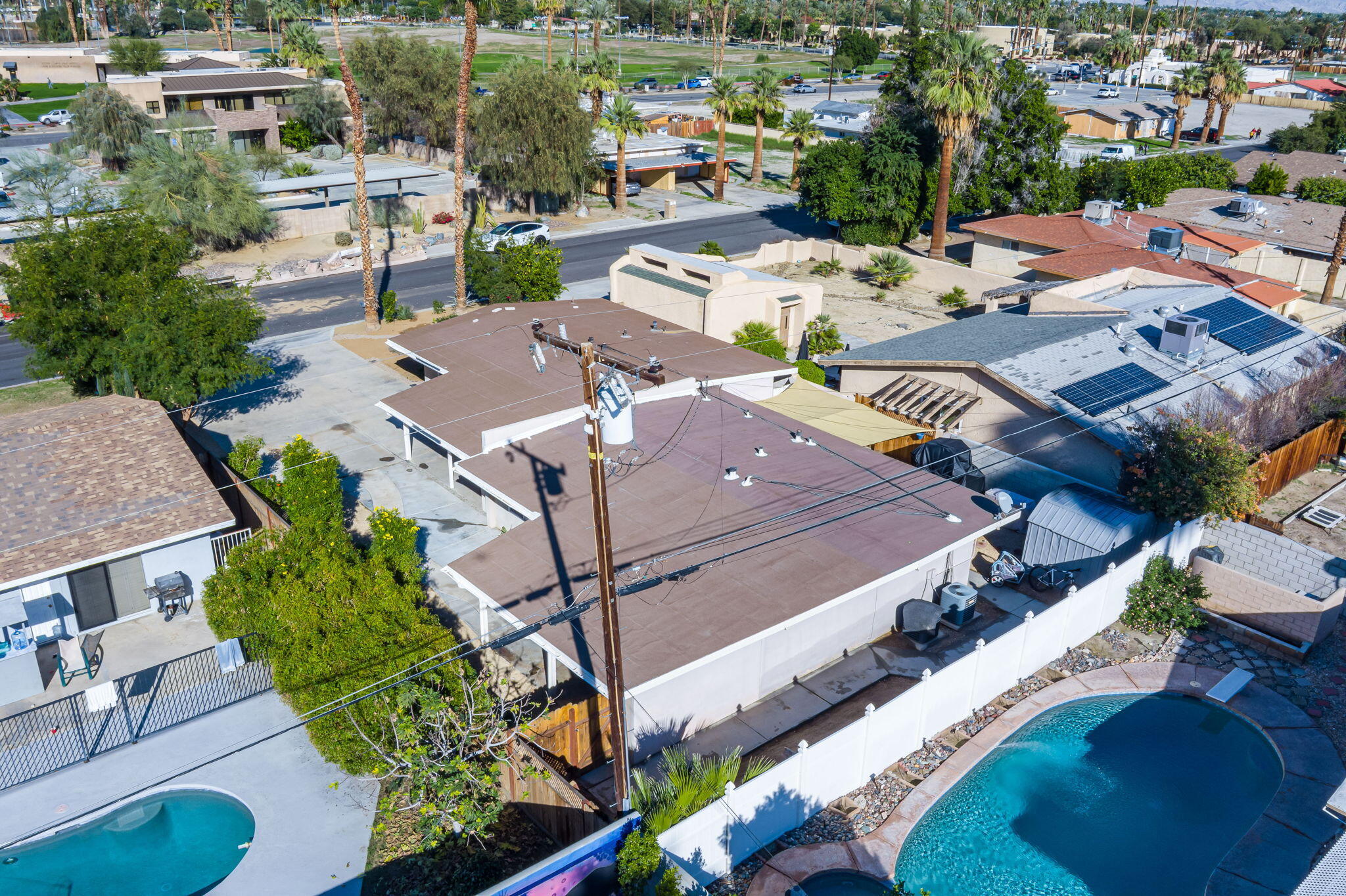 73333 Santa Rosa Way Palm Desert, CA 92260 - Photo 37 of 37 an aerial view of a house with outdoor space