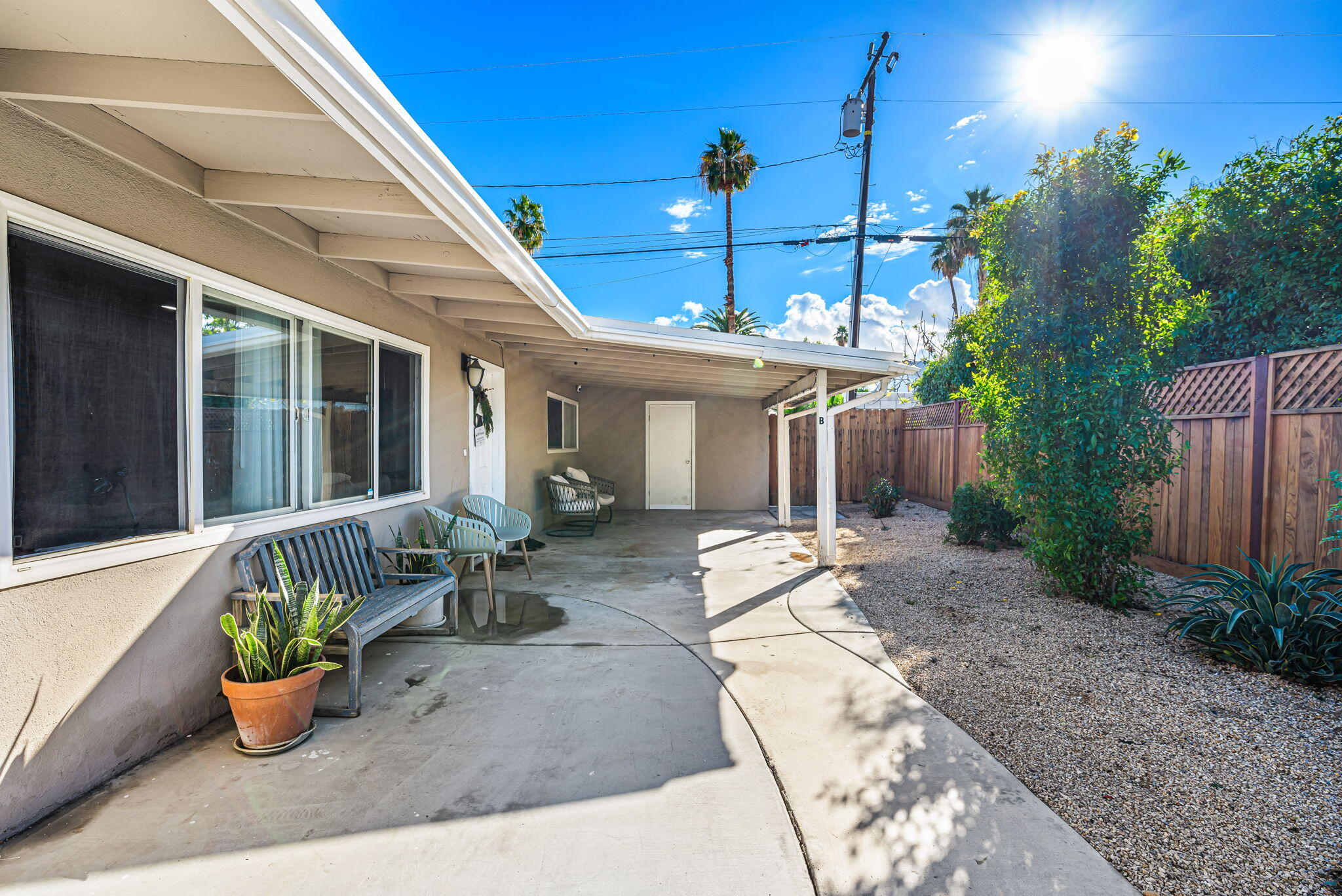 73333 Santa Rosa Way Palm Desert, CA 92260 - Photo 6 of 37 a front view of a house with sitting area