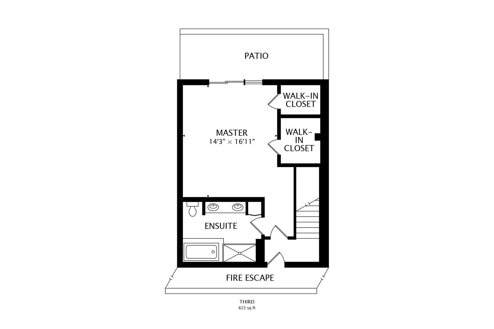1137 West Monroe Street Chicago, IL 60607 - Photo 31 of 33 a picture of a bench in front of a house