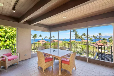 a outdoor space with furniture