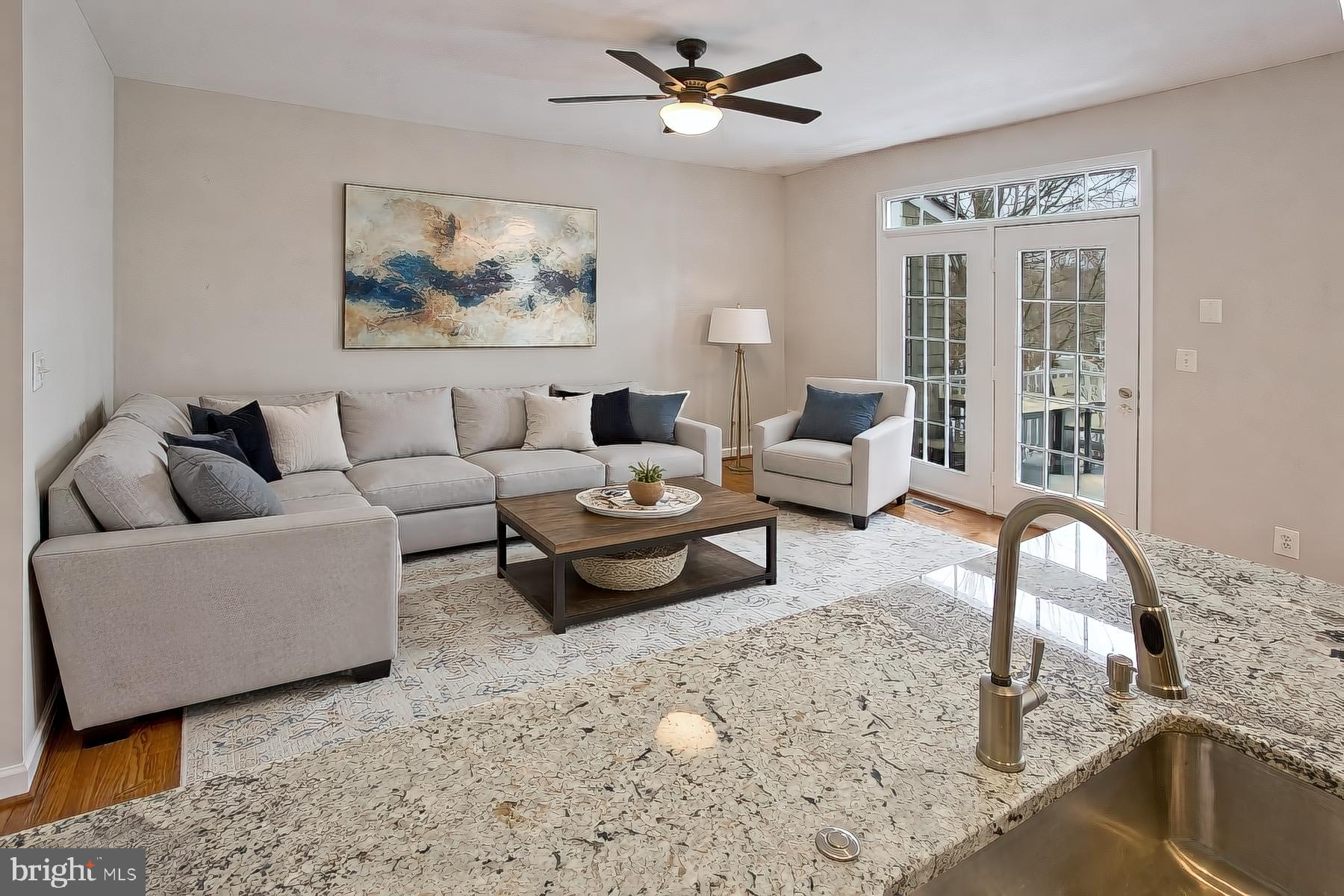 11117 Little Compton Drive Reston, VA 20191 - Photo 11 of 58 Ideal family room space w/double doors to deck