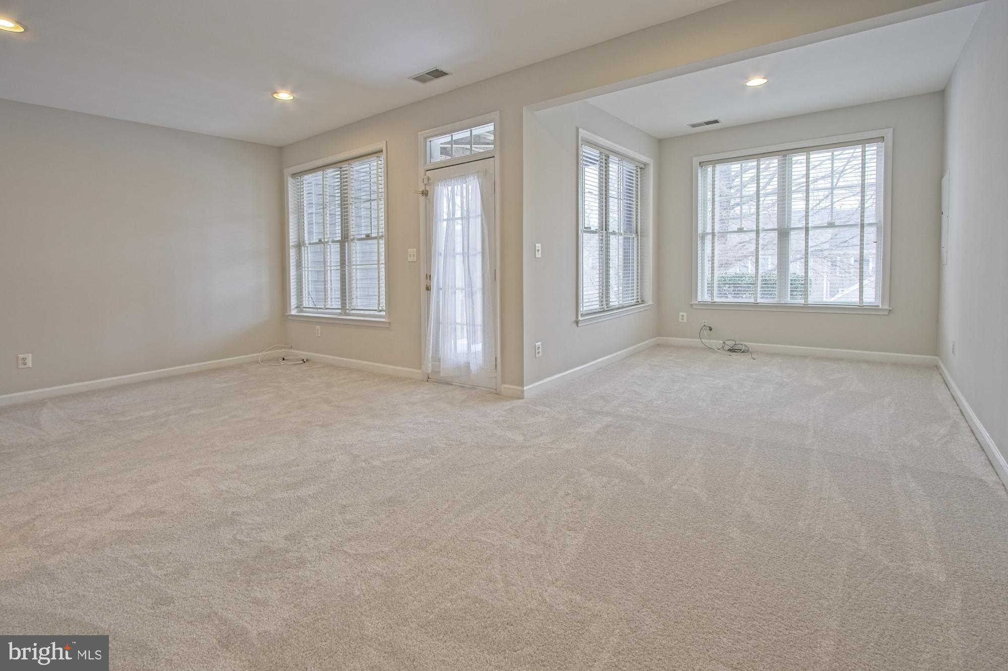11117 Little Compton Drive Reston, VA 20191 - Photo 38 of 58 Spacious, light-filled rec room with full walk-out