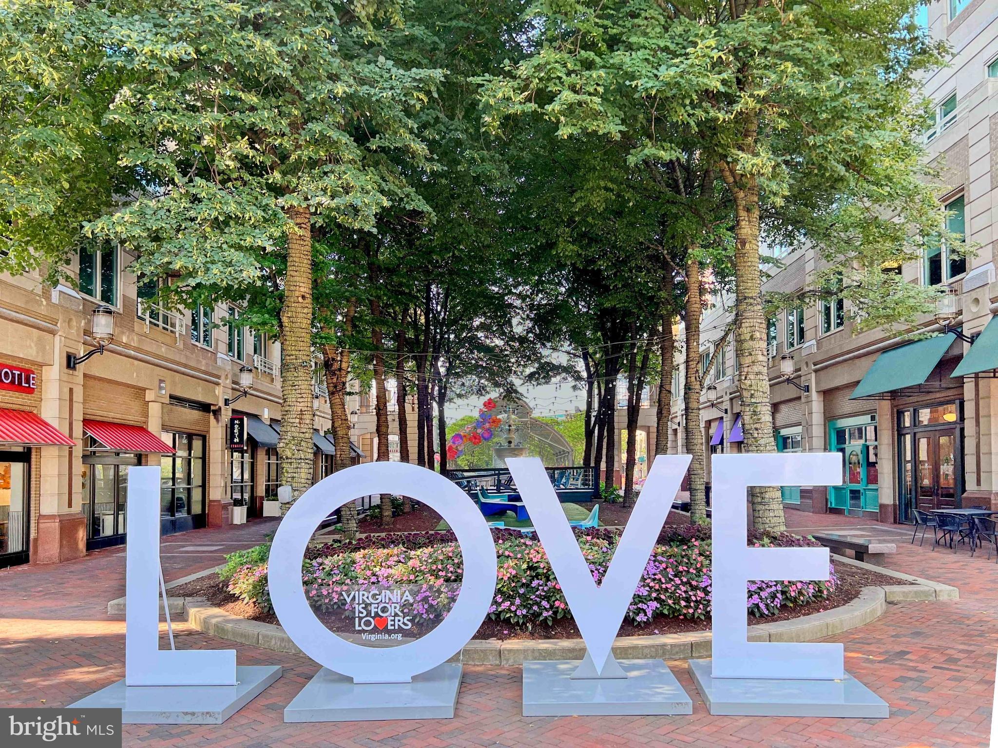 11117 Little Compton Drive Reston, VA 20191 - Photo 55 of 58 Charming plaza celebrating love and community.