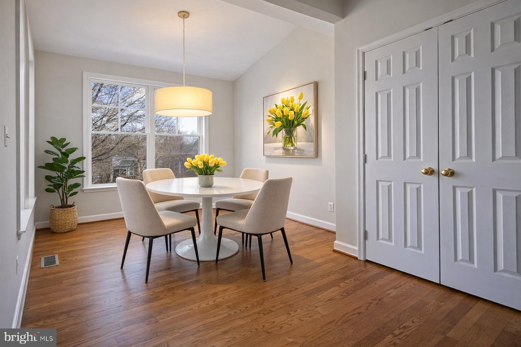 11117 Little Compton Drive Reston, VA 20191 - Photo 9 of 58 Wooded and seasonal water views from breakfst area