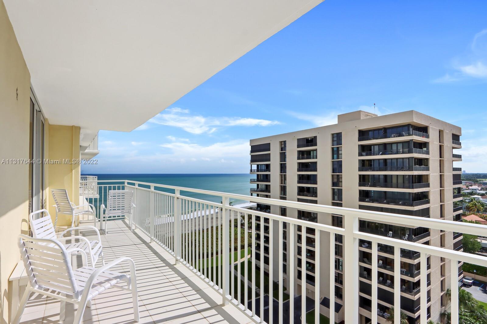 500 Ocean Drive, Unit E10B Juno Beach, FL 33408 - Photo 26 of 40 Living Room Balcony