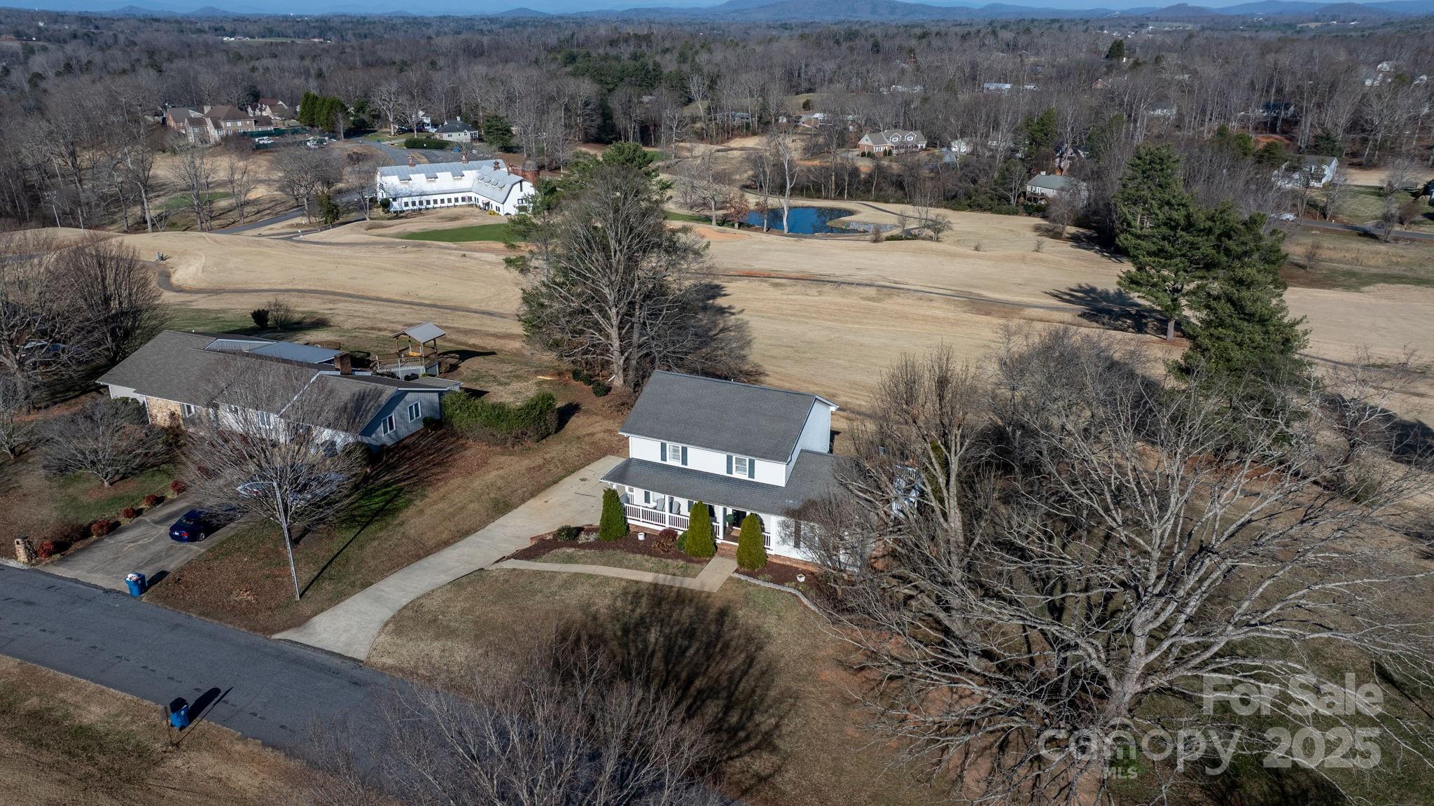 20 Meandering Way Granite Falls, NC 28630 - Photo 6 of 39 a view of a lake with a yard