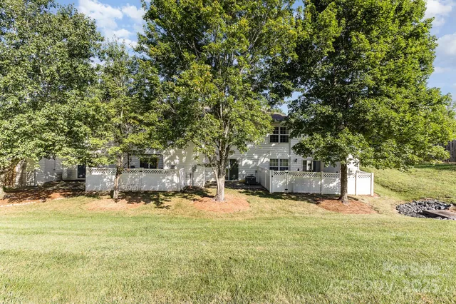 a swimming pool with an outdoor space