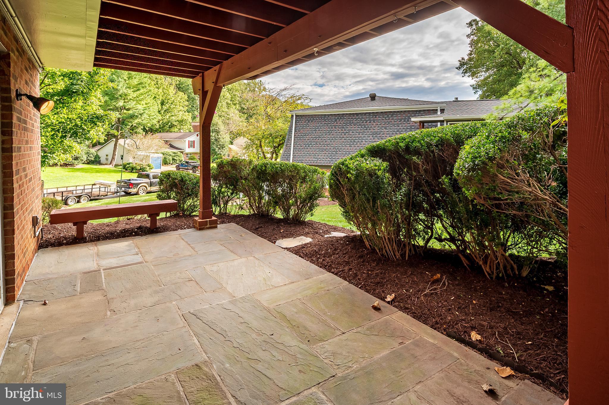 2153 Edgeware Street Silver Spring, MD 20905 - Photo 42 of 46 Back Patio (alt view)
