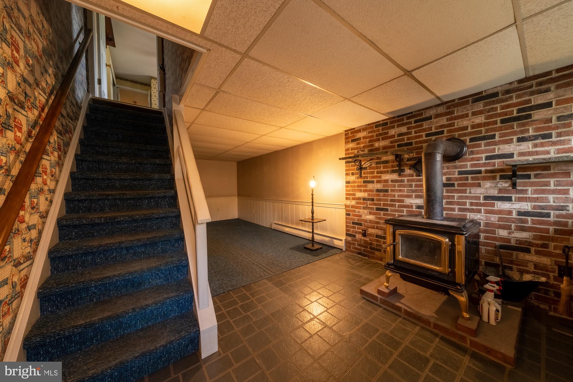 1433 County Line Road Bechtelsville, PA 19505 - Photo 31 of 45 Wood burning stove