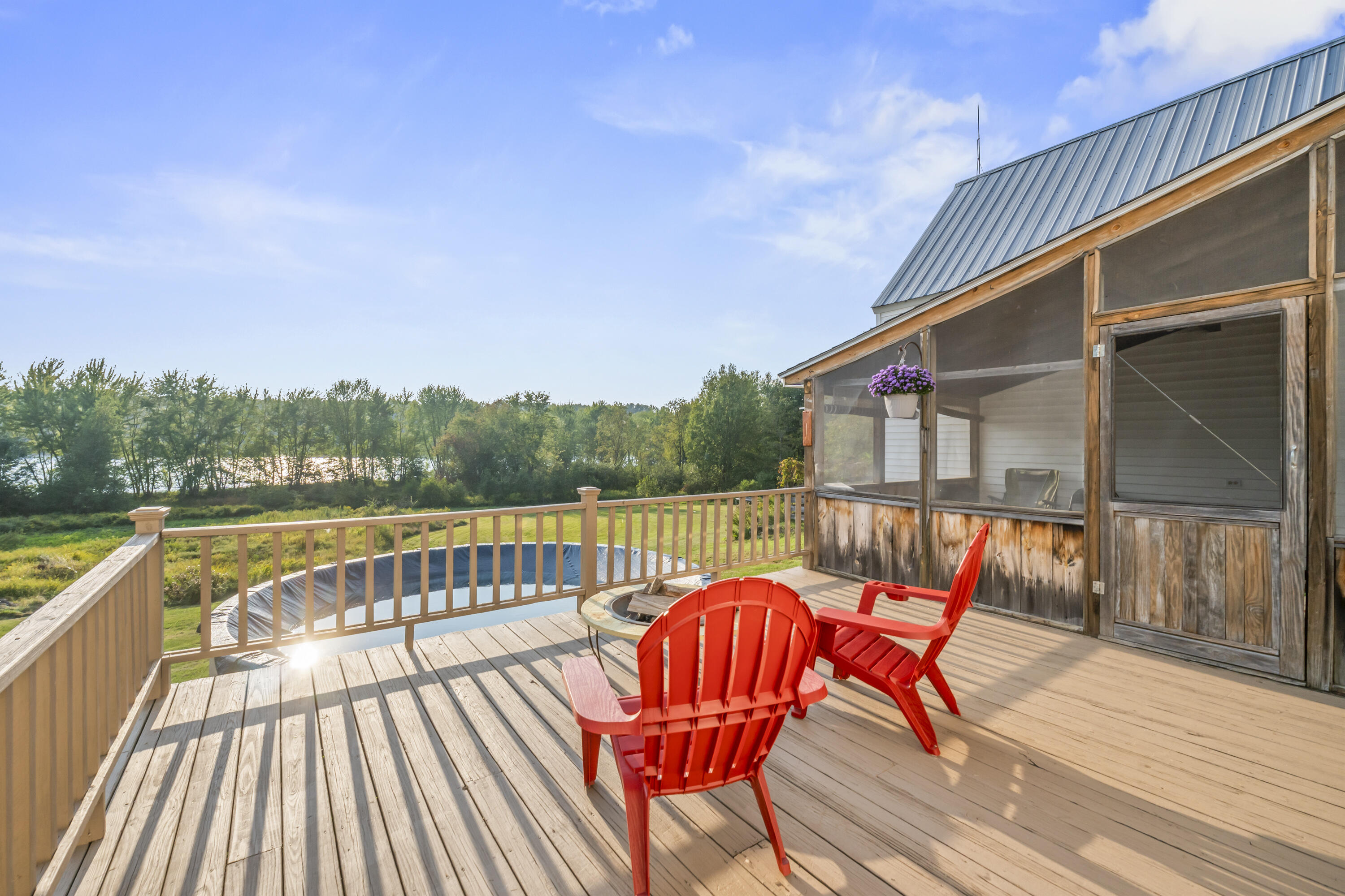 675 River Road Leeds, ME 04263 - Photo 68 of 76 675 River RdBack Deck