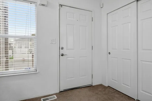 a view of room with window