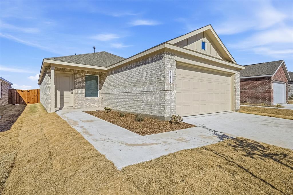 1613 Elliott Road Howe, TX 75459 - Photo 18 of 19 a front view of a house with a yard