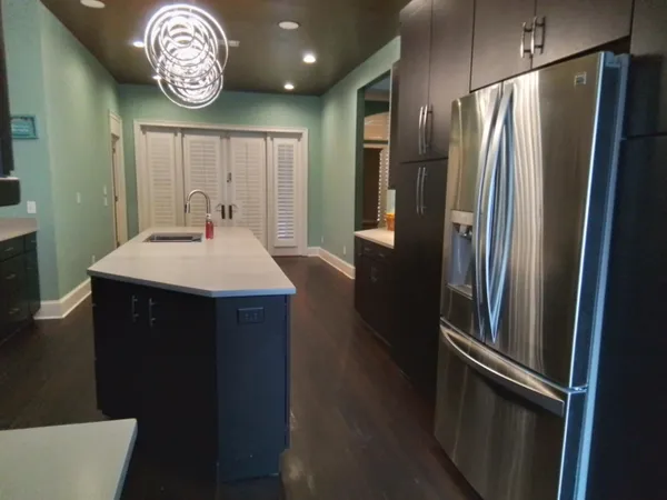 a view of room with window and lounge chair