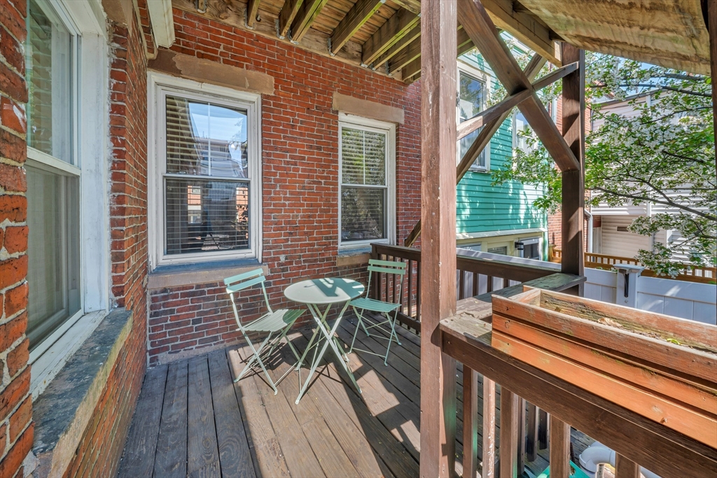 93 Baldwin Street, Unit 1 Boston, MA 02129 - Photo 25 of 30 a view of deck with patio