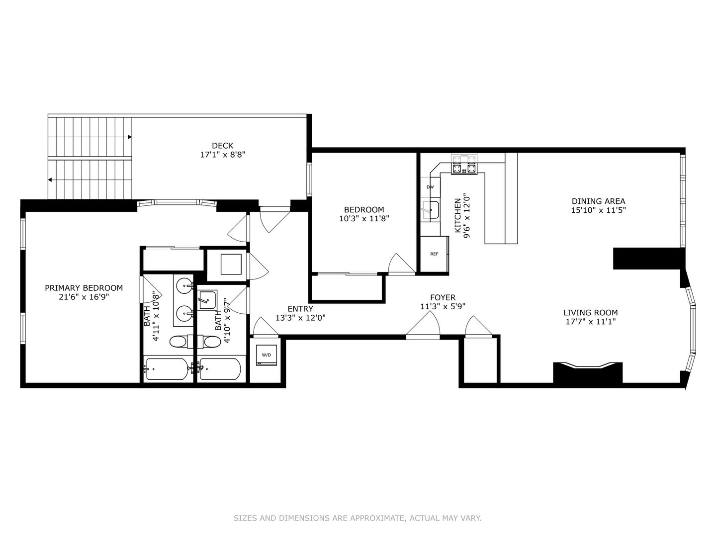 1016 Main Street, Unit 2 Evanston, IL 60202 - Photo 18 of 18 a picture of a room with a white wall and a painting