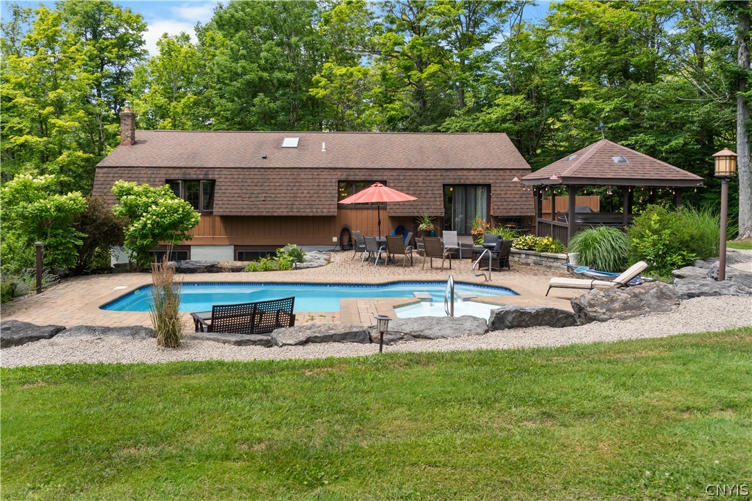 4456 Francis Road Fenner, NY 13035 - Photo 22 of 50 The beautiful backyard