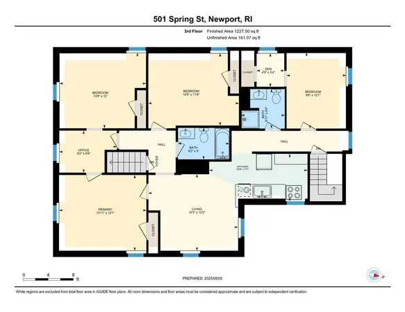 $3,200 | 501 Spring Street, Unit 3, Newport, RI 02840