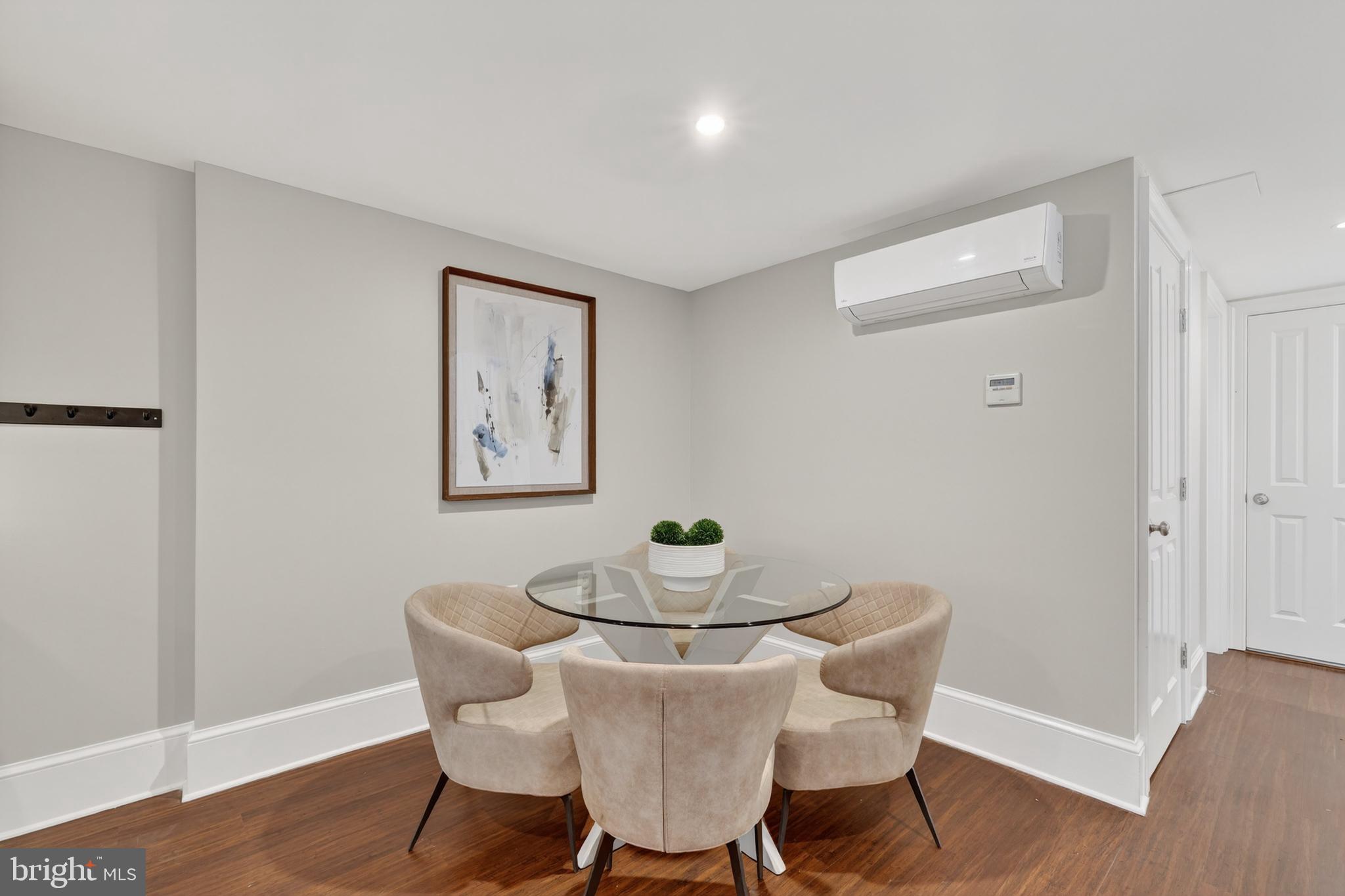 114 4th Street Northeast Washington, DC 20002 - Photo 28 of 40 a dining room with furniture and wooden floor
