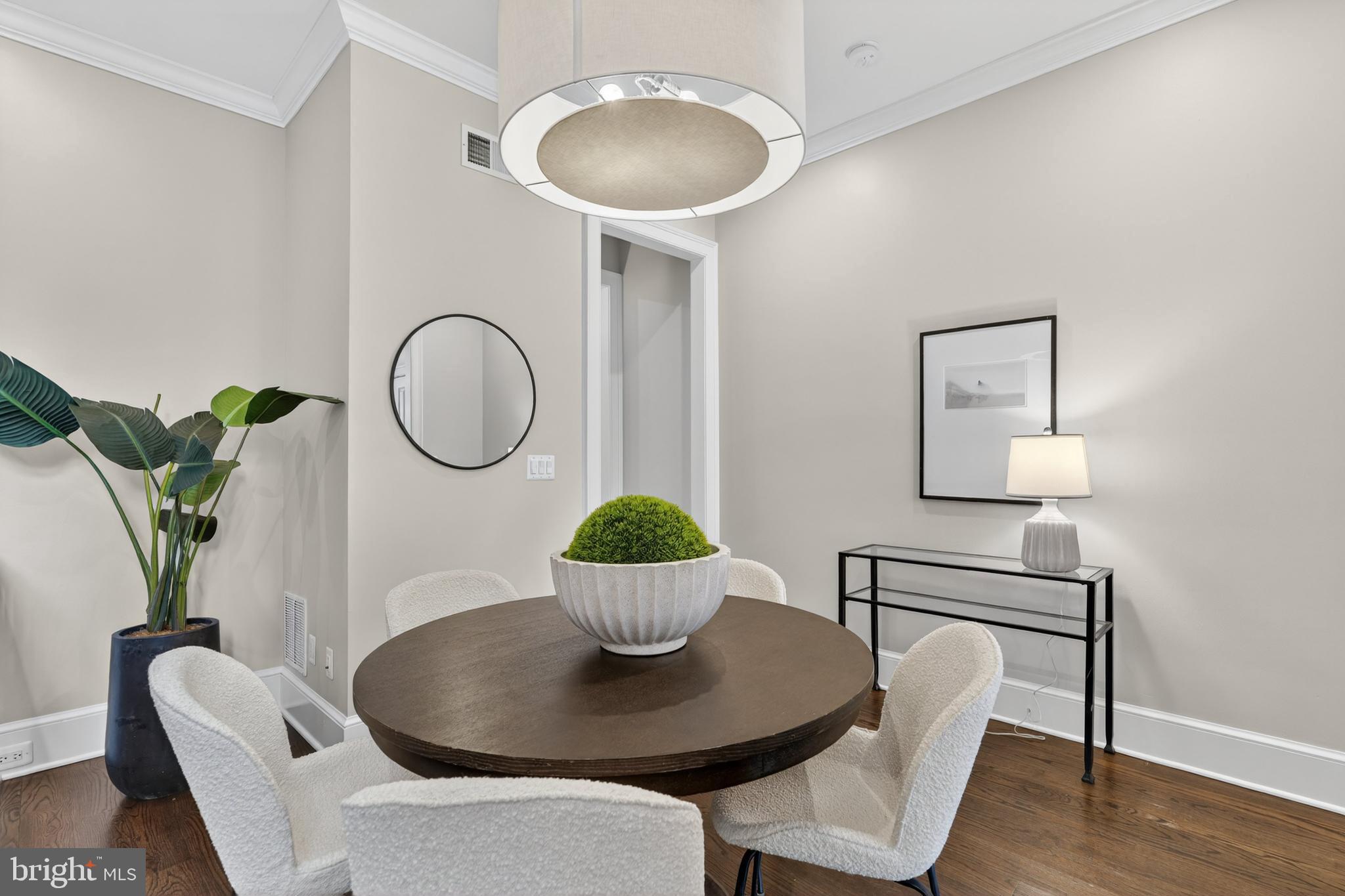 114 4th Street Northeast Washington, DC 20002 - Photo 8 of 40 a view of a dining room with furniture and wooden floor