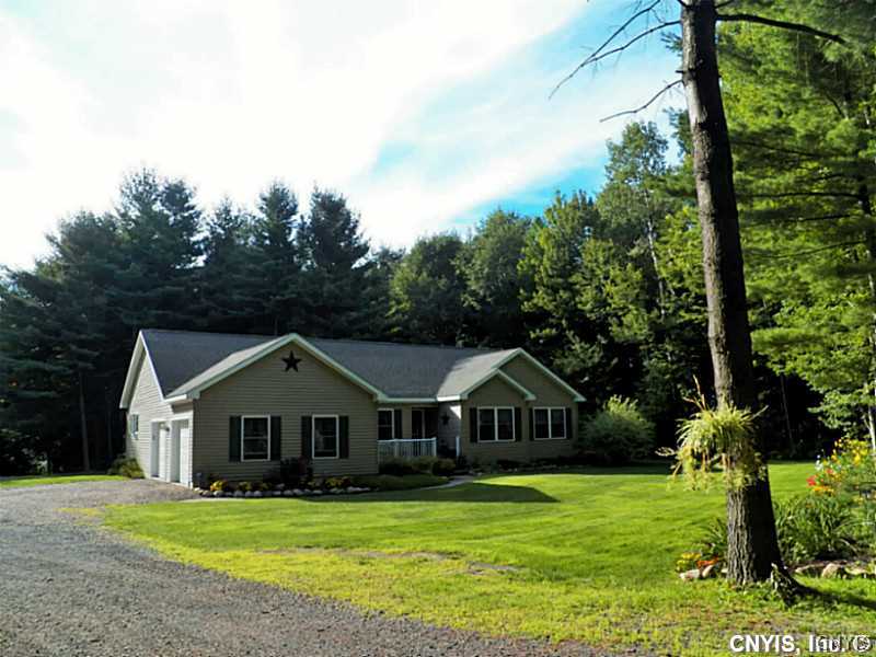 Exterior Front. AWESOME HOME ON 13.3 WOODED ACRES!