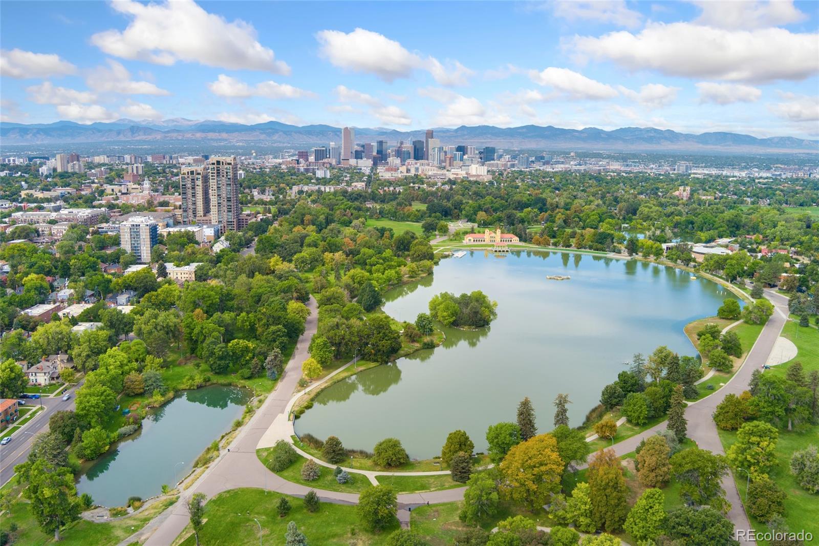 1528 Harrison Street Denver, CO 80206 - Photo 44 of 45 a view of a lake with a city