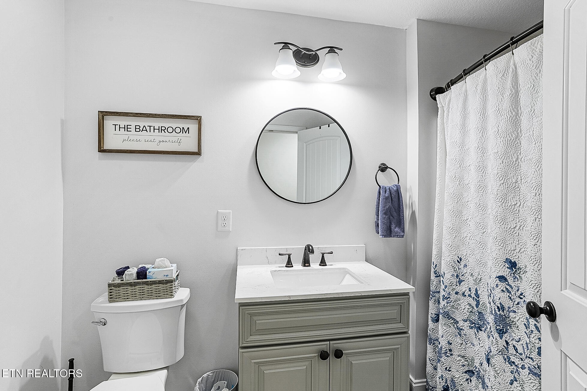 437 Covenant Way Seymour, TN 37865 - Photo 24 of 41 a bathroom with a sink a toilet and a mirror
